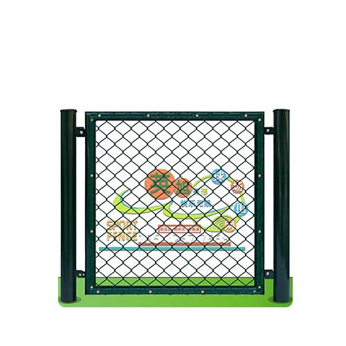 4m高口字75x60扣件組裝式球場圍欄網(wǎng)